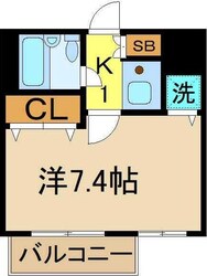 カワベグランドマンション鎌田(カワベグランドマンションカマタ)の物件間取画像